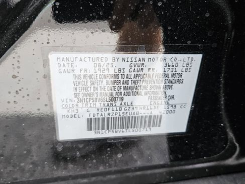 New 2025 Nissan Kicks Play S image 7