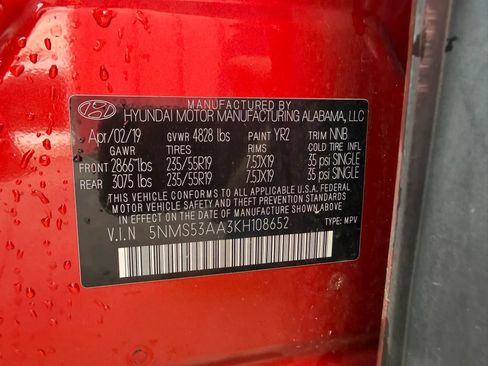 Used 2019 Hyundai Santa Fe Limited FWD image 23