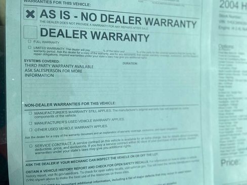 Used 2004 Honda Accord LX image 9