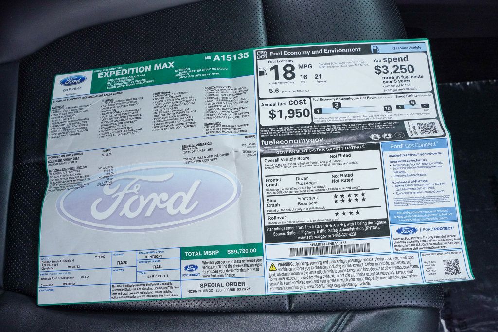 Used 2022 Ford Expedition Max XLT AWD/4WD image 44