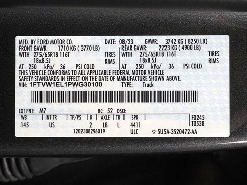 Used 2023 Ford F150 Lightning XLT image 69