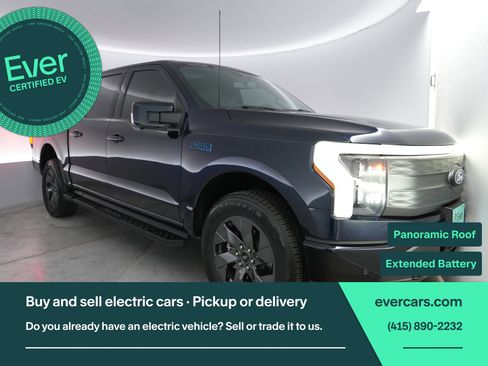 Used 2024 Ford F150 Lightning Lariat image 1