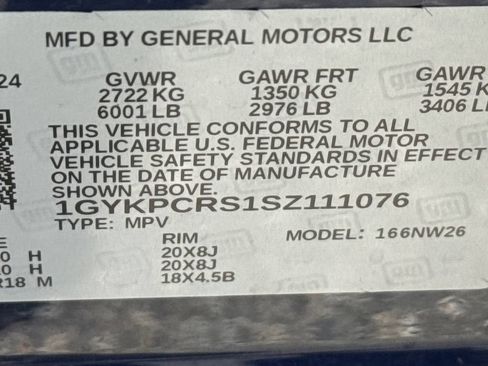 Certified 2025 Cadillac XT6 Premium Luxury FWD image 36