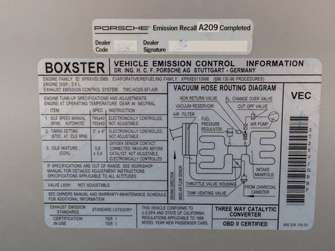 Used 1999 Porsche Boxster RWD image 52