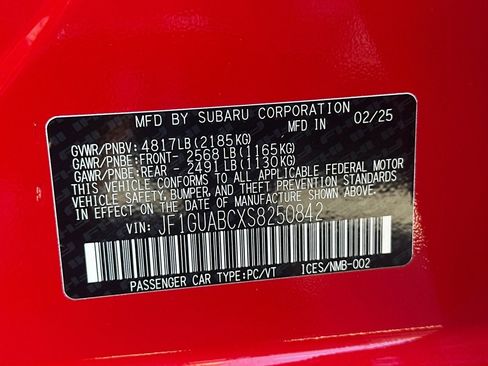 Used 2025 Subaru Impreza 2.0i AWD/4WD image 33