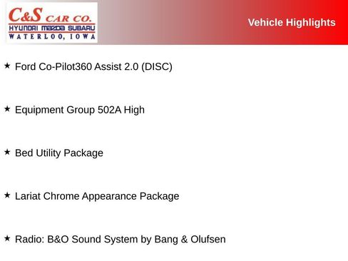 Used 2022 Ford F150 Lariat w/ Equipment Group 502A High AWD/4WD image 2