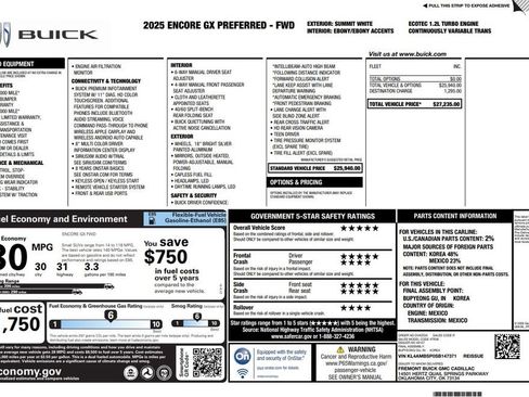 Used 2025 Buick Encore GX Preferred image 3