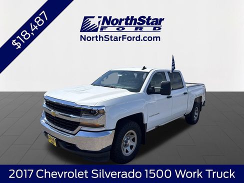 Used 2017 Chevrolet Silverado 1500 W/T w/ WT Convenience Package AWD/4WD image 1