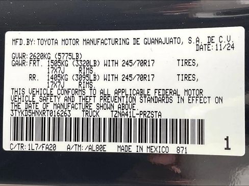 Used 2024 Toyota Tacoma SR RWD image 18