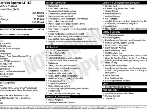 Used 2020 Chevrolet Equinox LT image 36
