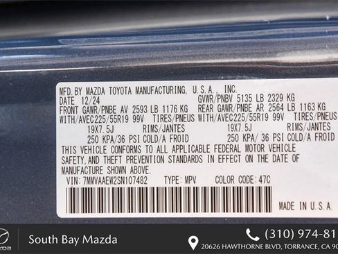 Certified 2025 MAZDA CX-50 2.5 Hybrid w/ Cargo Package image 28