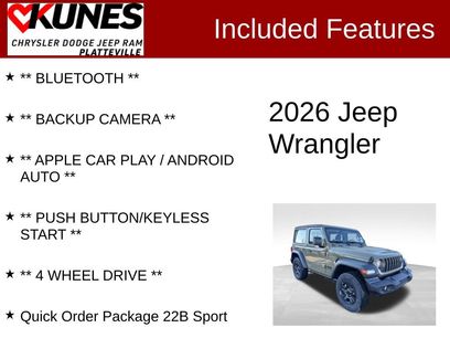 New 2026 Jeep Wrangler Sport