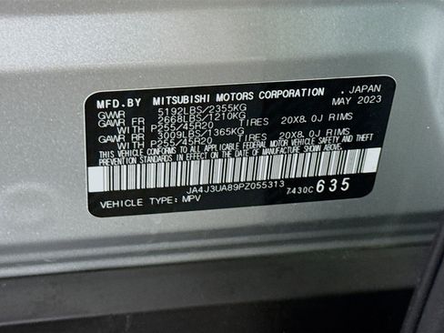 Used 2023 Mitsubishi Outlander SE Black Edition FWD image 40