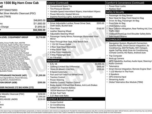 Used 2022 RAM 1500 Big Horn AWD/4WD image 2