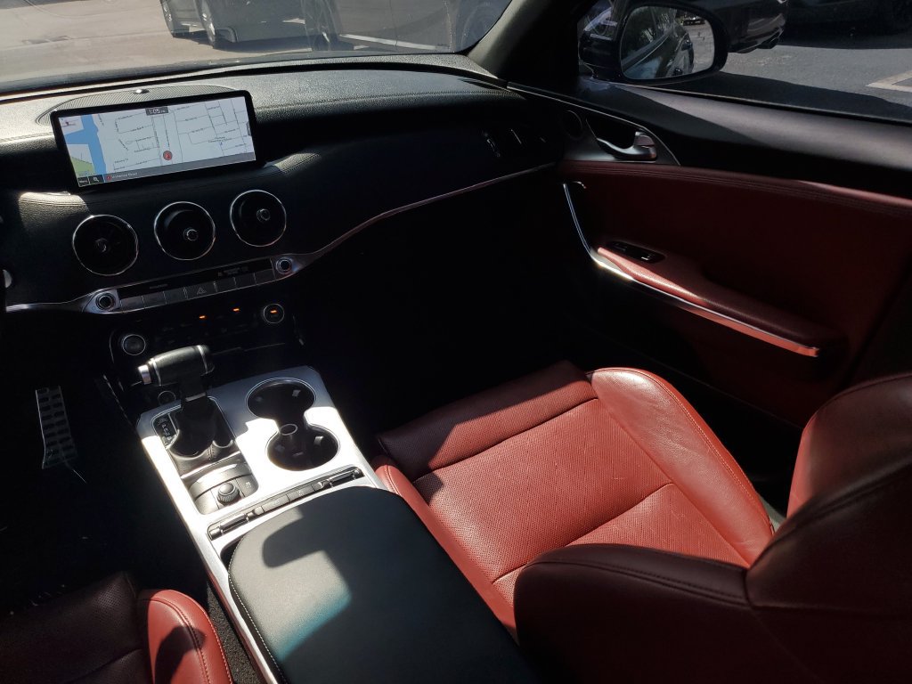 Used 2022 Kia Stinger GT1 w/ Red Interior Color Package RWD image 17