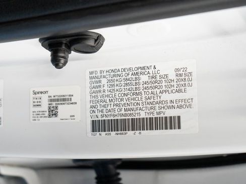 Certified 2022 Honda Pilot Black Edition image 38