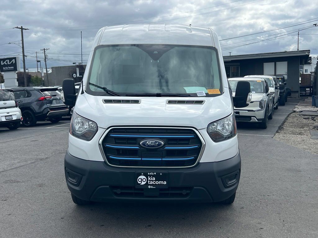 Used 2022 Ford E-Transit Medium Roof w/ Load Area Protection Package RWD image 4