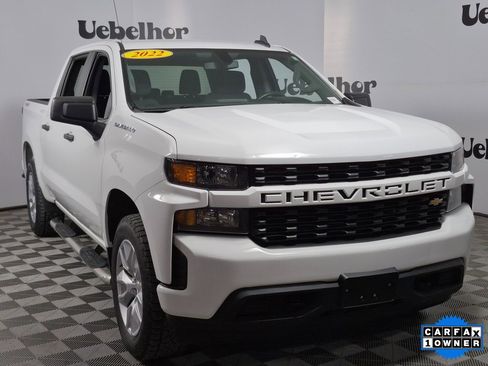 Used 2022 Chevrolet Silverado 1500 Custom image 1