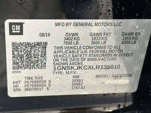 Used 2020 Chevrolet Suburban Premier AWD/4WD image 13