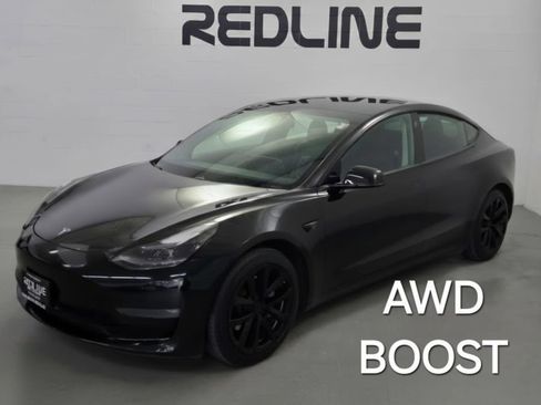 Used 2021 Tesla Model 3 Long Range AWD/4WD image 1