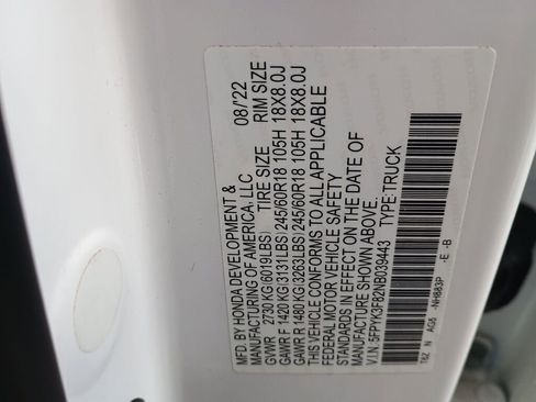 Used 2022 Honda Ridgeline Black Edition image 26