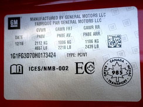 Used 2017 Chevrolet Camaro SS image 20