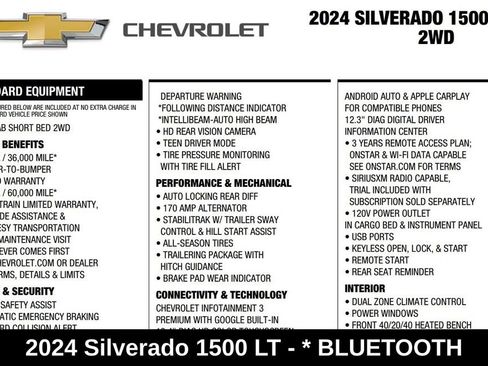 Used 2024 Chevrolet Silverado 1500 LT RWD image 9