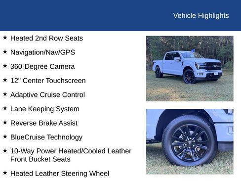 Certified 2025 Ford F150 Platinum image 29