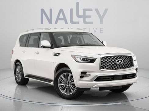 Used 2021 INFINITI QX80 Premium Select w/ Cargo Package AWD/4WD image 7