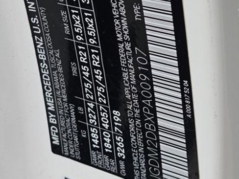 Certified 2023 Mercedes-Benz EQS 450+ SUV image 15