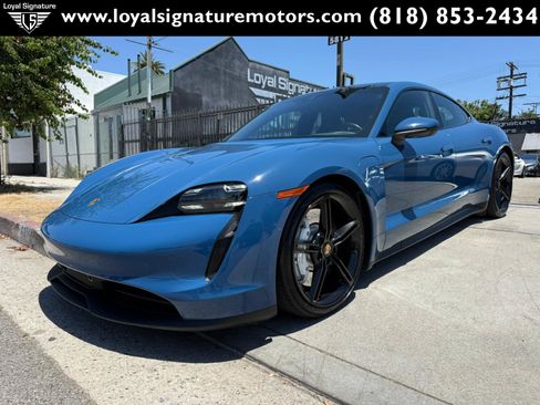 Used 2021 Porsche Taycan 4S AWD/4WD image 3