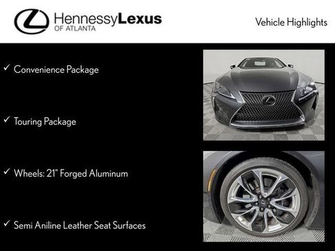 Used 2019 Lexus LC 500 Coupe w/ Touring Package image 11
