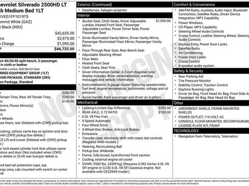 Used 2015 Chevrolet Silverado 2500 LT image 1