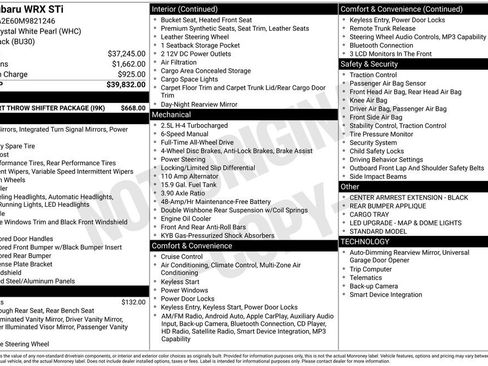 Used 2021 Subaru WRX STI image 7