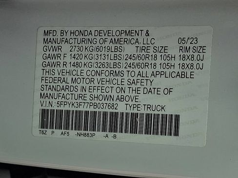 Used 2023 Honda Ridgeline RTL-E image 28