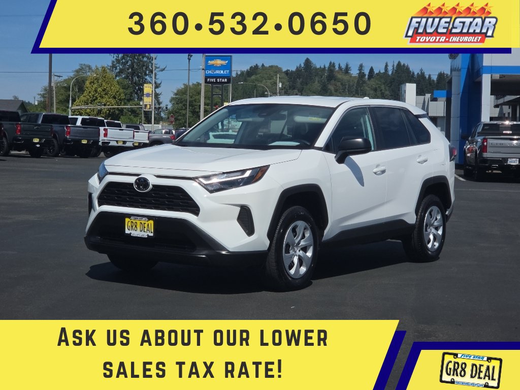Certified 2025 Toyota RAV4 LE AWD/4WD image 1