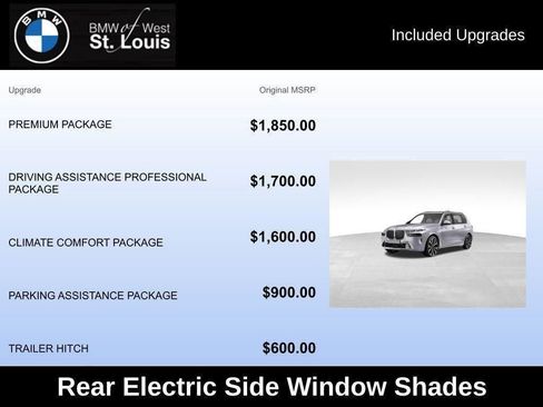 Used 2023 BMW X7 xDrive40i w/ Premium Package image 81