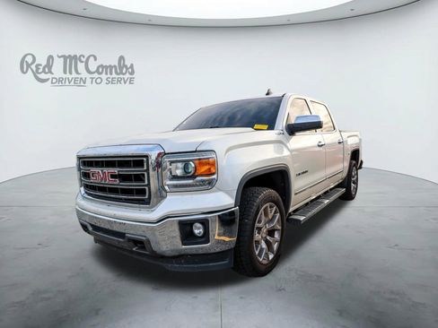 Used 2015 GMC Sierra 1500 SLT w/ SLT Crew Cab Value Package AWD/4WD image 1