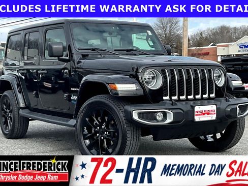 Used 2021 Jeep Wrangler Unlimited Sahara w/ Cold Weather Group AWD/4WD image 1