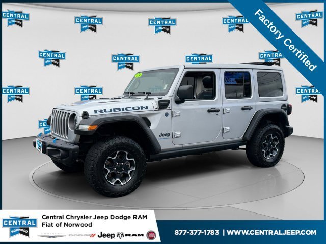 Used 2023 Jeep Wrangler Unlimited Rubicon 4xe w/ Steel Bumper Group AWD/4WD image 1