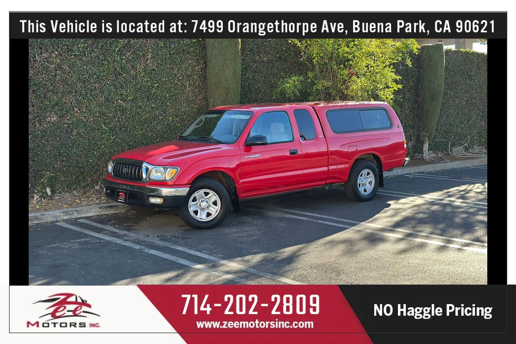 Used 2001 Toyota Tacoma 2WD Xtracab w/ SR5 Pkg w/ Chrome Pkg image 14