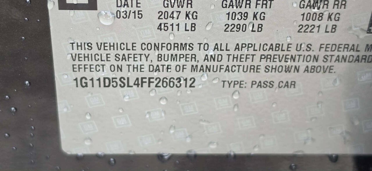 Used 2015 Chevrolet Malibu LT FWD image 10