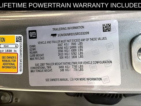 Used 2025 Chevrolet Tahoe LT image 33