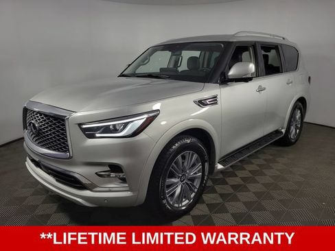 Used 2023 INFINITI QX80 Luxe w/ Cargo Package AWD/4WD image 3