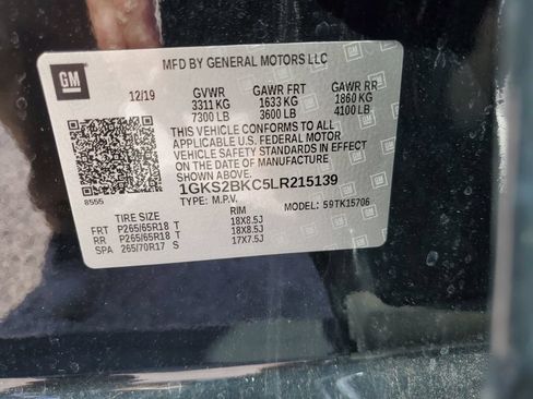 Used 2020 GMC Yukon SLT AWD/4WD image 9