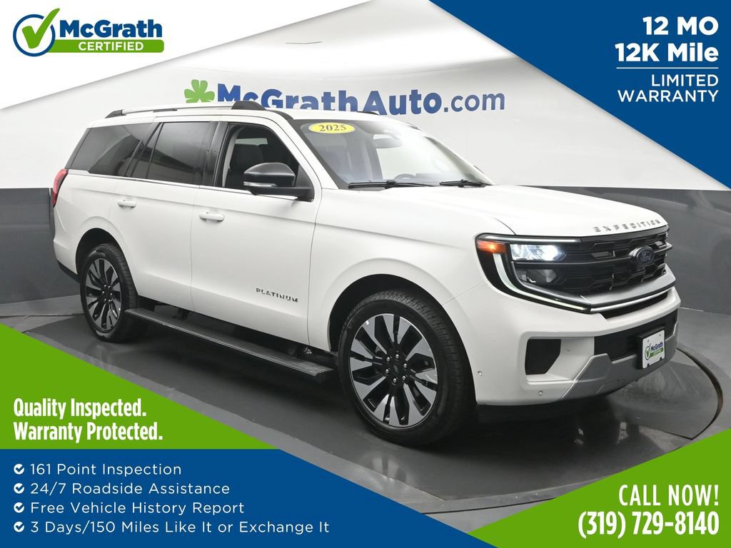 Used 2025 Ford Expedition Platinum w/ Driver's Package AWD/4WD image 1