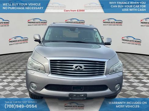 Used 2013 INFINITI QX56 4WD w/ Deluxe Touring Pkg image 2