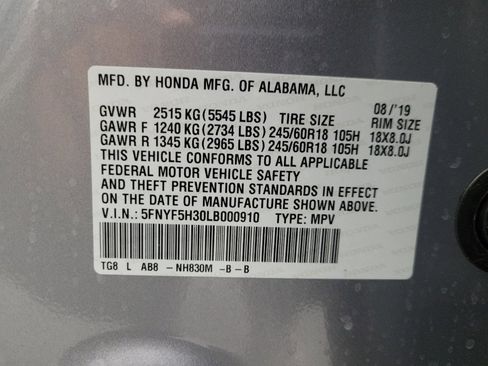 Used 2020 Honda Pilot EX image 33