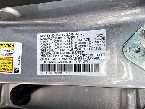 Certified 2025 Honda CR-V Sport image 14