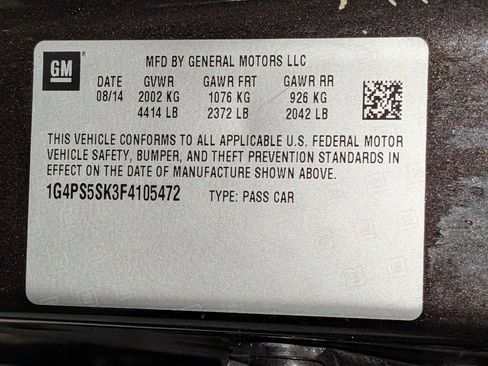 Used 2015 Buick Verano Leather w/ Experience Buick Package image 57